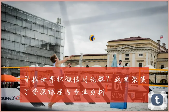 寻找世界杯微信讨论群?这里聚集了资深球迷与专业分析